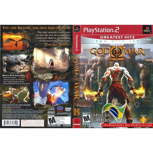 God Of War Saga - Ps3 (God Of War 1, 2 E 3) (Seminovo) - Arena Games - Loja  Geek