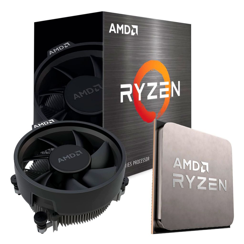 Processador AMD Ryzen 5 5600, 3.5GHz, (4.4GHz Max Boost), Cache 32MB, AM4 - Sem Vídeo Integrado