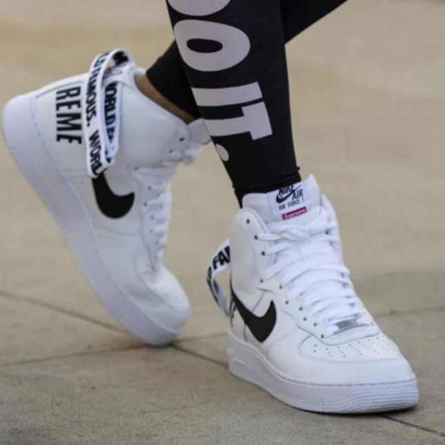 Tenis Botinha Nike Air Force 1 Lv8 Cano Alto Suprem 34 ao 43 Adulto ...