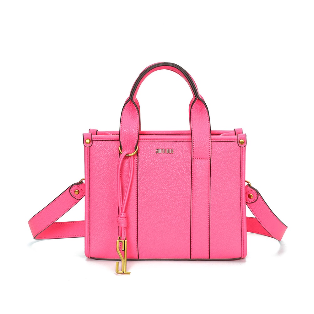 Bolsa Tote Santa Lolla Rosa Grande | Shopee Brasil