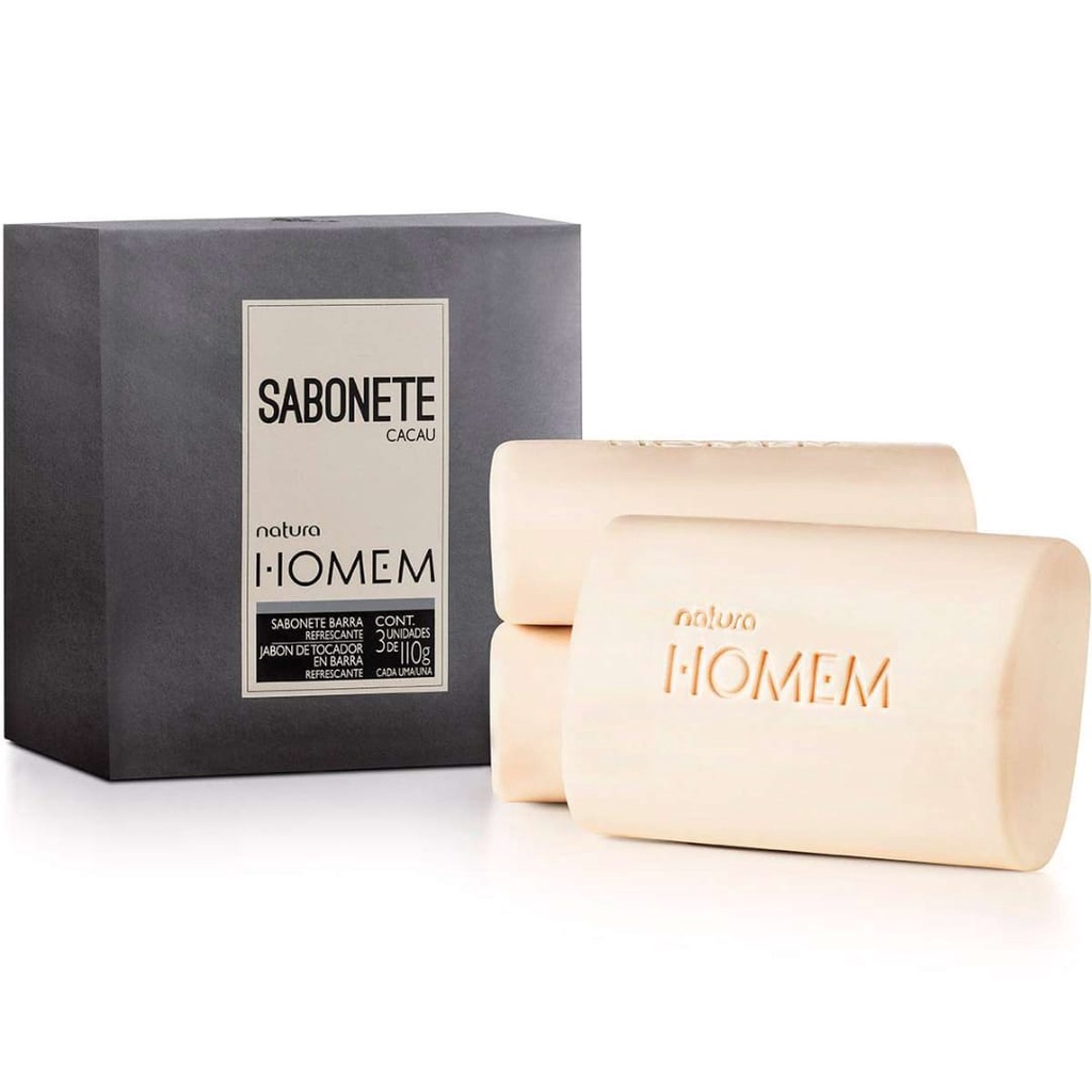 Shampoo 2 em 1 ou Sabonete Natura Homem - 300ml kit combo | Shopee