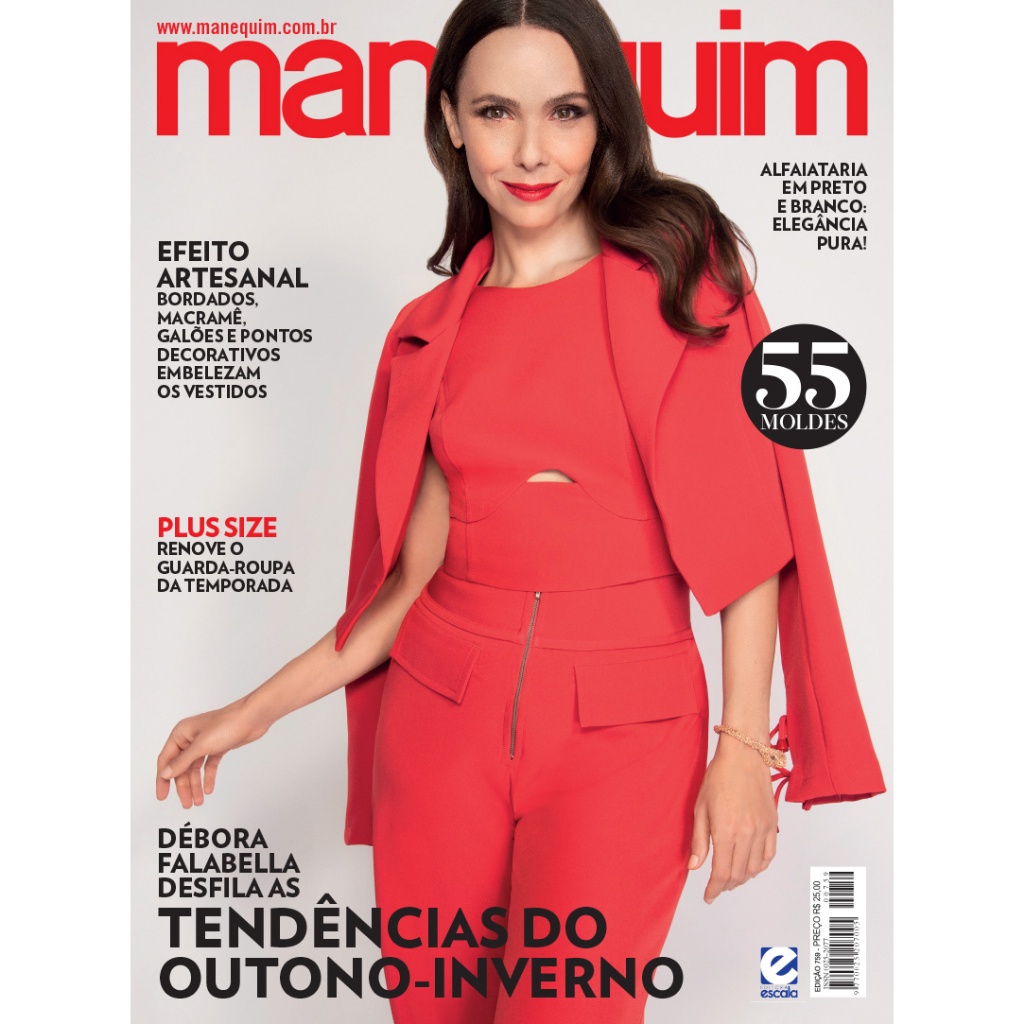Magazine De Mode MANEQUIM Brésilien - Numéro 581 Février 2008, Looks Grands Créateurs, Occasion