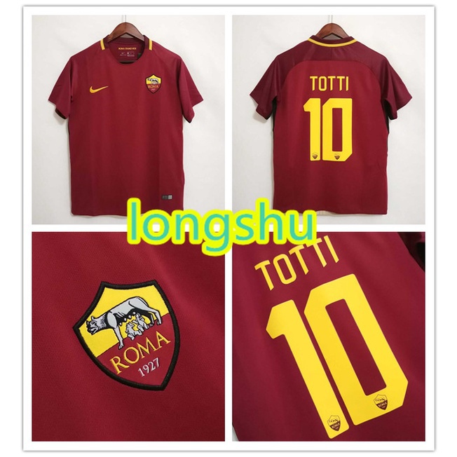 Camisa De Futebol Rero 17-18 roma House retro S-XXL