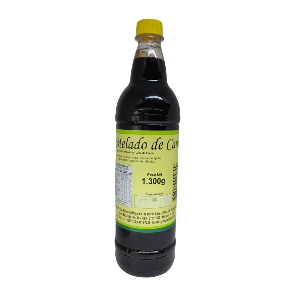 Melado De Cana Artesanal Puro - JR 1.300g
