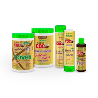 KIT FAMILIA NOVEX ÓLEO DE COCO