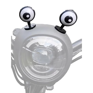 Enfeite Acessorio Olho Decorativo Para Capacete Moto
