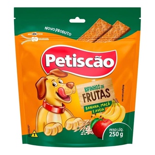 PETISCAO BIFINHO FRUTAS TABLETE BAN/MAC/AVEIA 250G 19331 em Oferta na Shopee