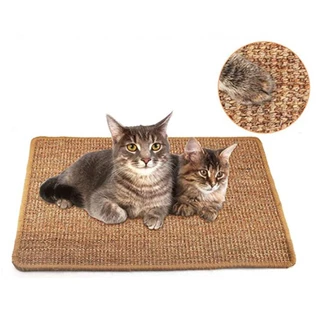 Tapete Arranhador Dobrável Para Gatos De Sisal 40 X 30 Cm