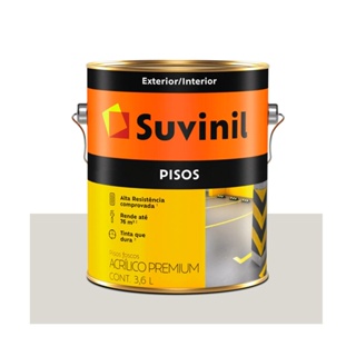 Tinta Suvinil para Piso Liso Branco 3,6 Litros