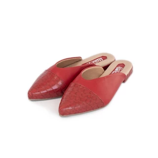 Chinelo Mule Salto Feminino Vermelho Bella-Z 20005 Atcd
