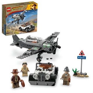 LEGO indiana jones perseguição de avião de caça (387 peças)