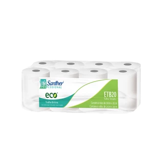 Papel Toalha Bobina Eco 8X20X250 Inovatta Santher