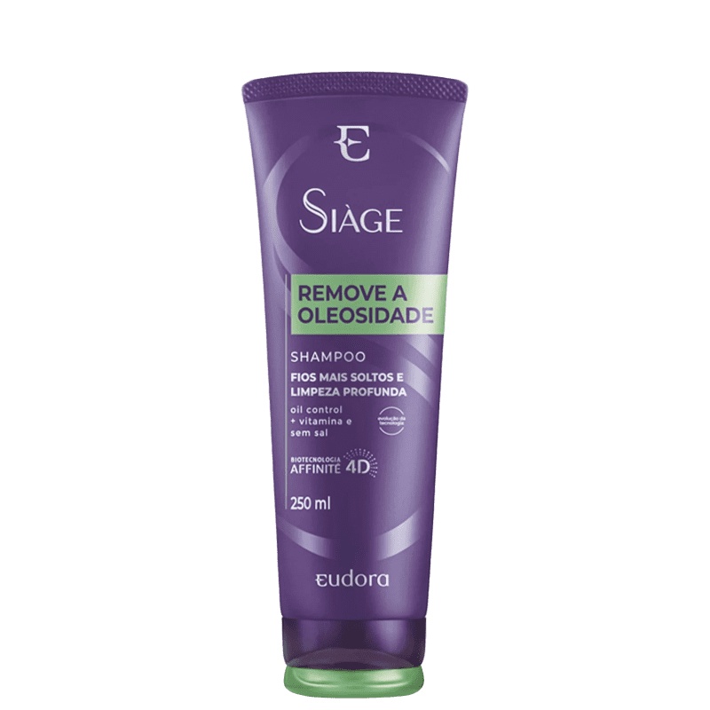 Siage Eudora Shampoo Remove Oleosidade - 250Ml