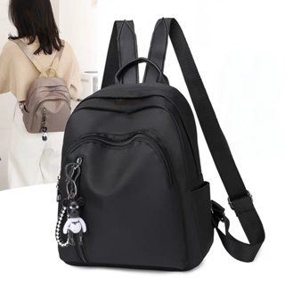 Mochila Feminino Resistente Reforçada com chaveiro Faculdade e Viagens ANJGG