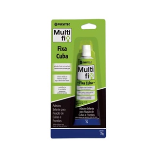 Adesivo Multifix fixa cuba 75g Pulvitec
