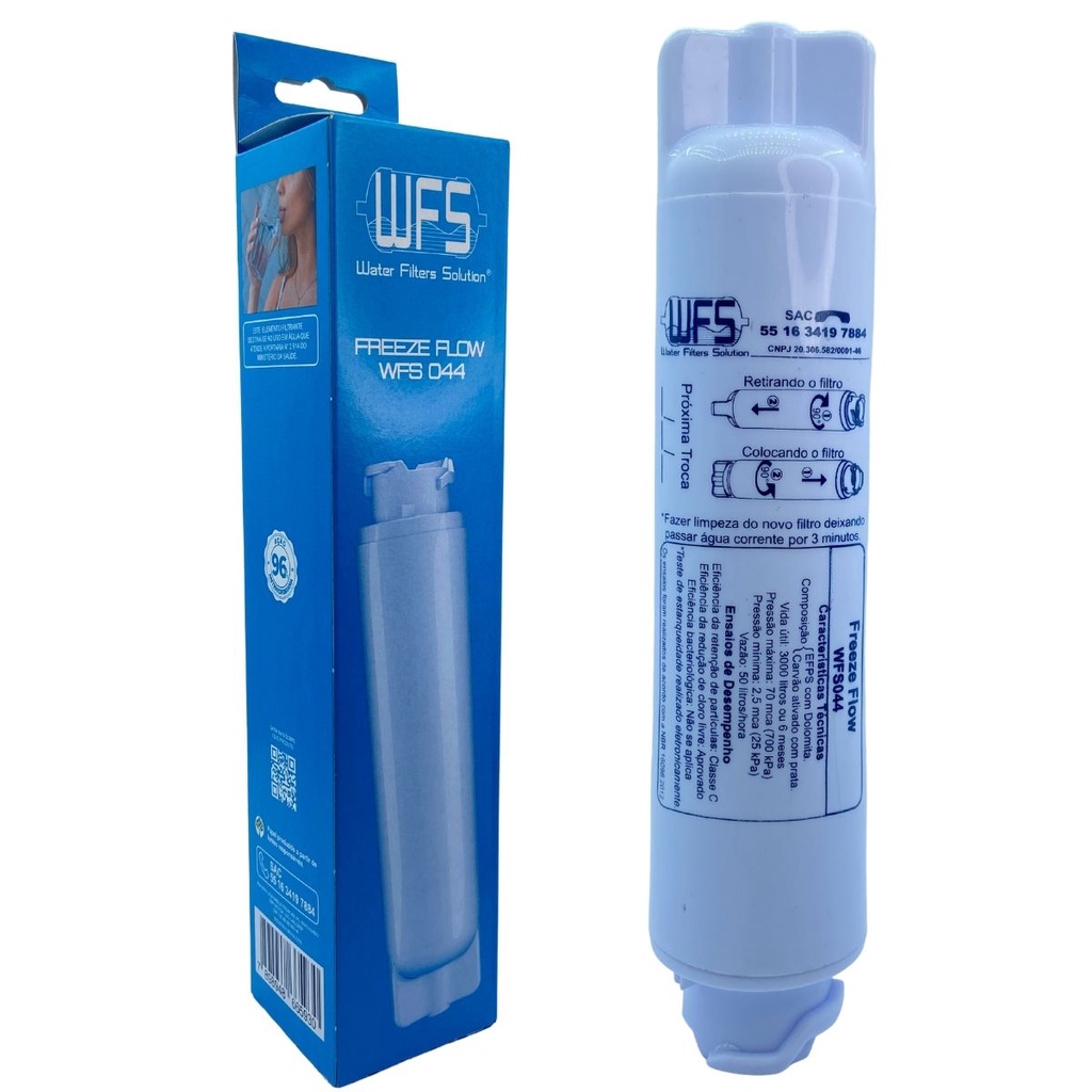 Filtro De Água P/ Refrigerador Electrolux Dm85x Dm86x Dm86v 41038855