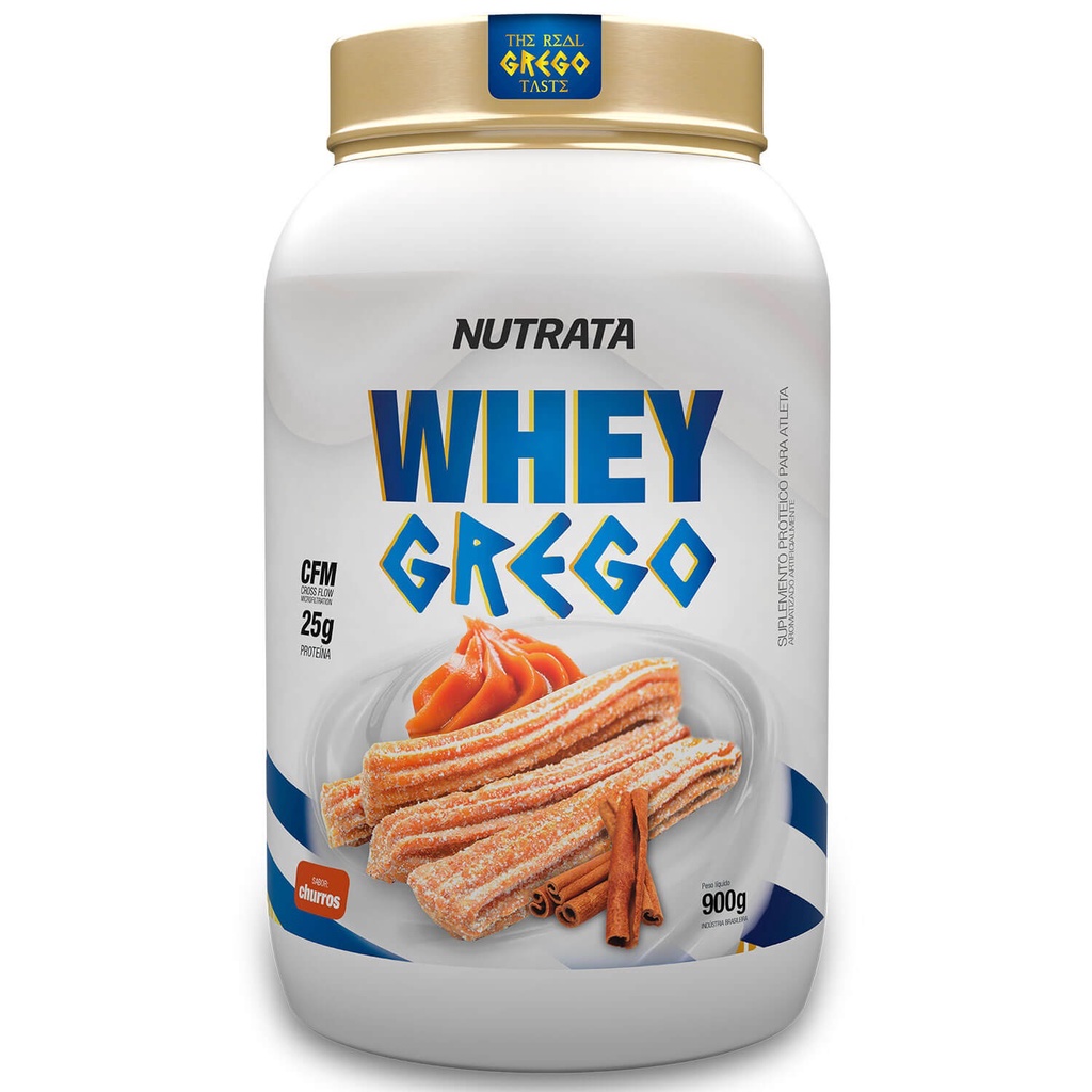 Whey Grego (900g) Churros – Nutrata