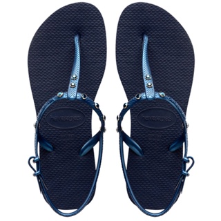 Rasteirinha Havaianas Freedom Crystal Swarovski