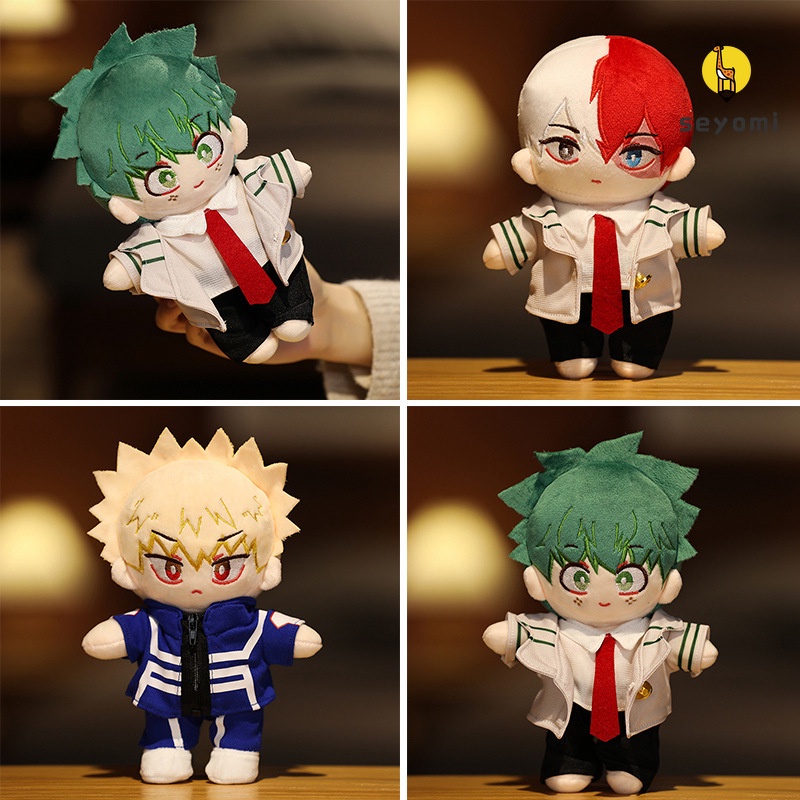 Personagens do anime japonês My Hero Academia Em torno de pelúcia boneca  boneca boneca green valley boneca bombardeio