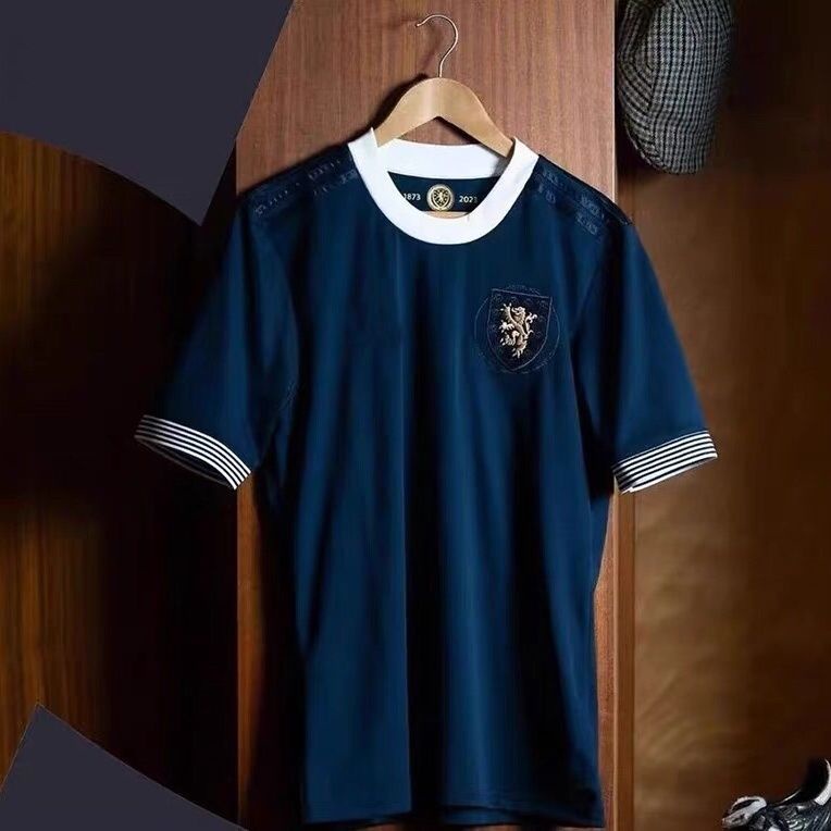 Escócia 150 ° aniversário jogador versão camisa de futebol camisa retro futebol Scotland jersey shirt player