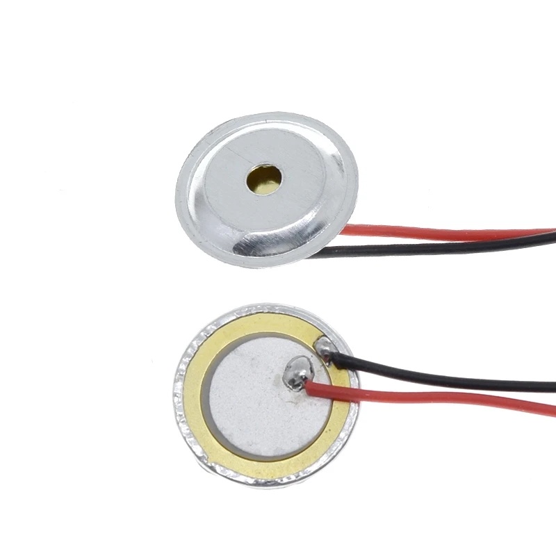 50 Pezzi Elementi Piezoelettrici 12mm Con Filo Di Rame - Sensori Sonori Per Hobby