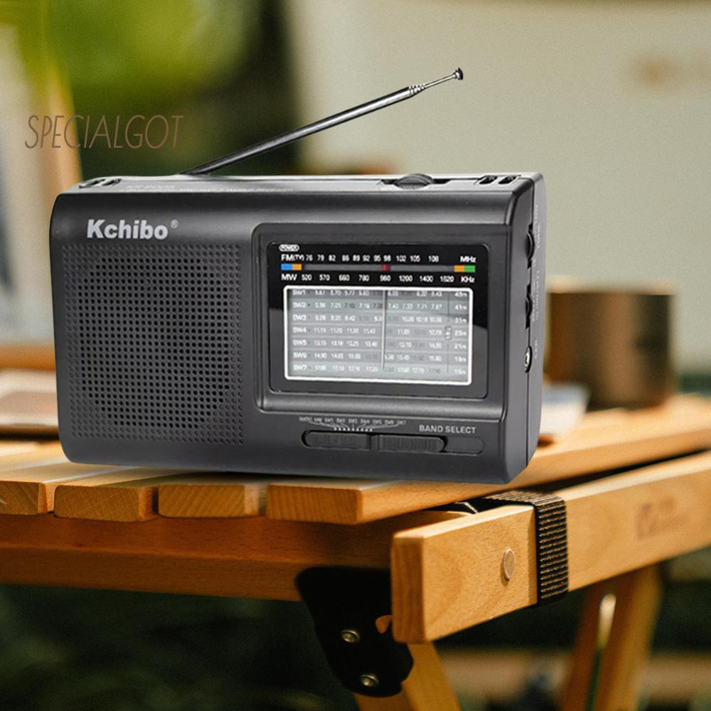  Radio portátil, radio multibanda para ancianos : Electrónica