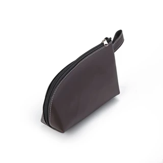 Necessaire Slim com Alça em Couro Sintético