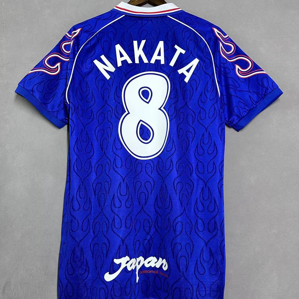 Retro T-shirts 1998 Main Short 8 # NAKATA Camisa