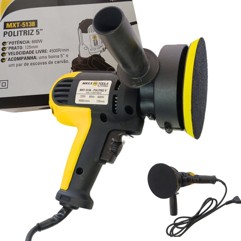 Politriz Vertical 5 Polegadas 600w 5138 Premium 220v Sigma Tools ...