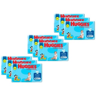 Fralda Descartável Huggies Tripla Proteção Mega Tamanho M - 9 Pacotes com 42 Fraldas - Total 378 Tiras
