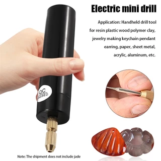 CHK USB Mini Conjunto De Brocas Elétricas Jogo Pérola Perfurador Manual De Jóias Resina Epóxi Para Fazer Bricolagem