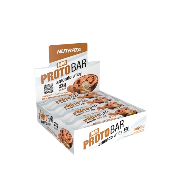 BARRAS DE PROTEÍNA - BARRA DE PROTEÍNA WHEY NUTS UNIDADE - BODYACTION