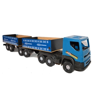 Caminhão Caçamba Grande 50 Cm Em Madeira - Bi-truck - Alf