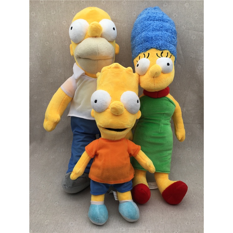Simpsons Bonecas de Pelúcia Bonecas de Pelúcia Asen Brinquedos da ...