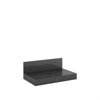 Lavatório para fixação da cuba de apoio Slim 60 Black Blu Lavatórios