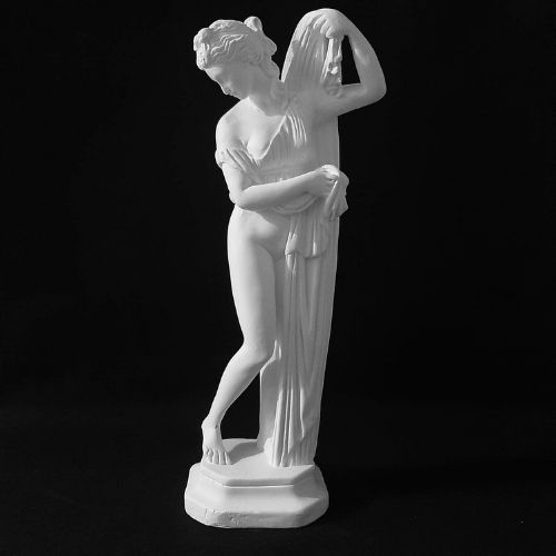 Estatueta Gesso Grega Vênus Calipígia 39cm