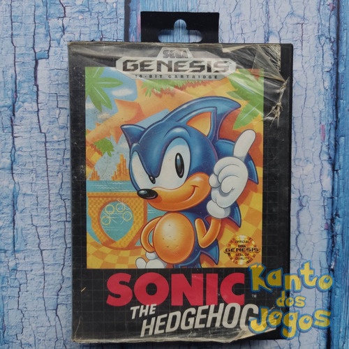 Sonic The Hedgehog Sega Mega Drive Genesis | Shopee Brasil