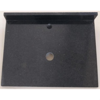 Bancada Light Antique Preta Sem Apoio Para Cuba 80X45X9cm Venturini