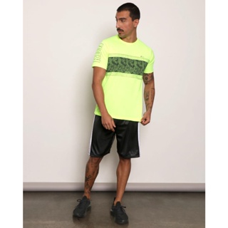 Bermuda Masculina Fitness Helanca Com Elástico Preta