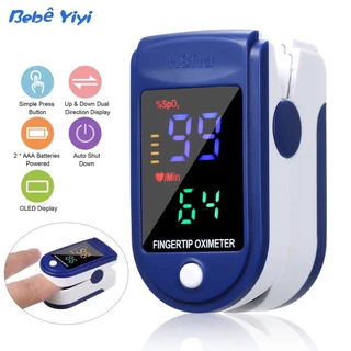 Medidor de saturação / Detector de Saúde de Mulheres Grávidas / Medidor de Oxigênio no Sangue por Pulso de Dedo / SPO2 PR Monitor de Frequência Cardíaca / Medidor de Saturação de Oxigênio no em Oferta na Shopee