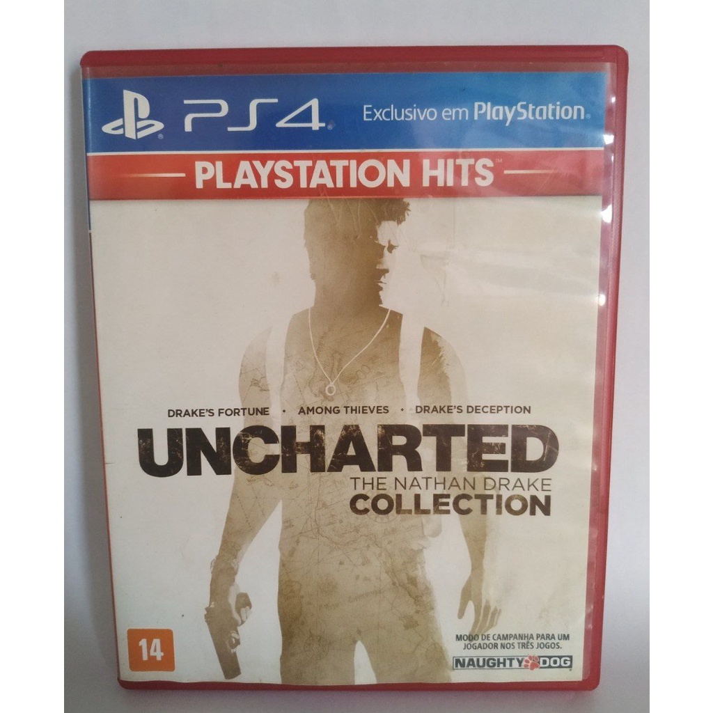 Uncharted The Nathan Drake Collection P S 4 Mídia Física