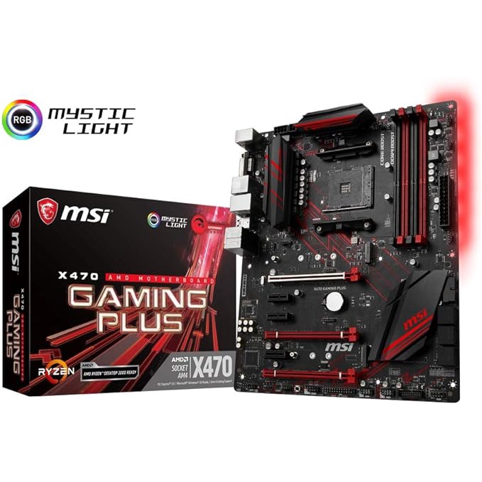 Placa-Mãe - MSI - x470 gaming plus