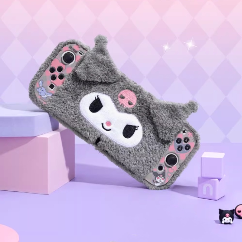 Geekshare Sanrio Caixa Protetora Temática Kuromi Plush Para Nintendo ...