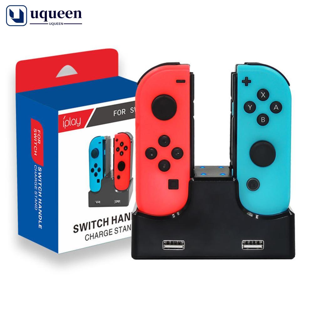 Base Multifuncional Para Nintendo Switch e Switch Oled Carregador Suporte  Cooler 2 USB Suporte 8 Jogos 