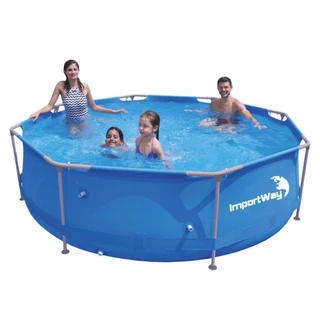 Piscina Estruturada 5200 Litros com Armação Circular IMPORTWAY