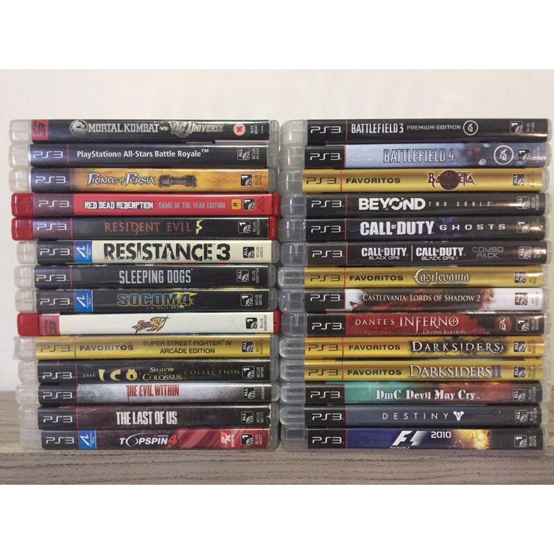 Jogos Originais Para PS3 Playstation Midia Fisica