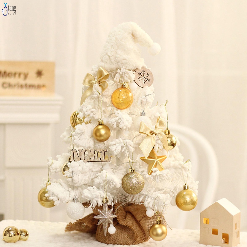Árvore de natal pequena árvore de natal decoração de natal suprimentos mini  pacote árvore com luzes