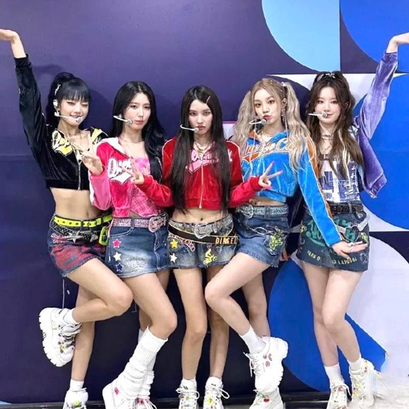 Adultos Kpop Outfit Feminino Cheerleading Desempenho Dança Roupas