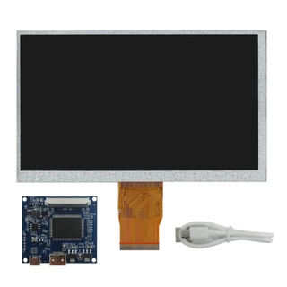 Tela LCD IPS De 7 Polegadas Placa De Controle Do Driver Mini HDMI-Compatível Monitor Para Lattepanda , Raspberry Pi Banana PC Portátil Com Secundária Assistida Por Computador