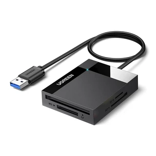 Leitor de Cartão Memória Ugreen pra Usb 3.0 Externo Portátil